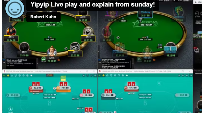 Yipyip Live play and explain from sunday!