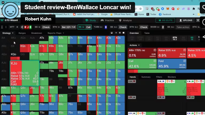 Student review-BenWallace Loncar win!